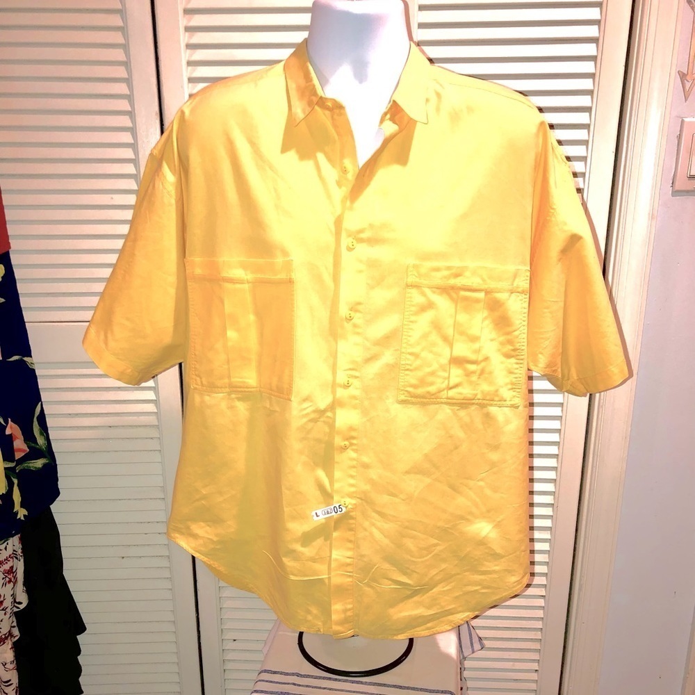 Vintage 90’s Short Sleeve Button down Shirt XL